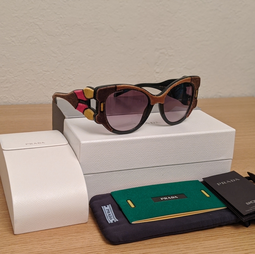 New Prada Tapestry Sunglasses